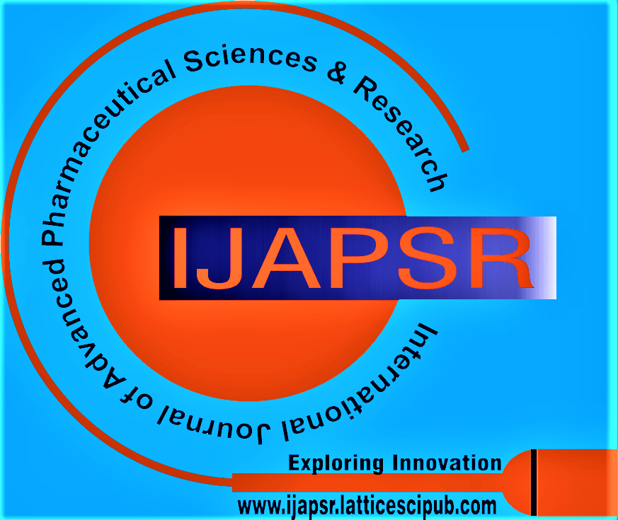 International Journal of Advanced Pharmaceutical Sciences and Research (IJAPSR)